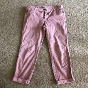 J Crew High Rise Chino Pant